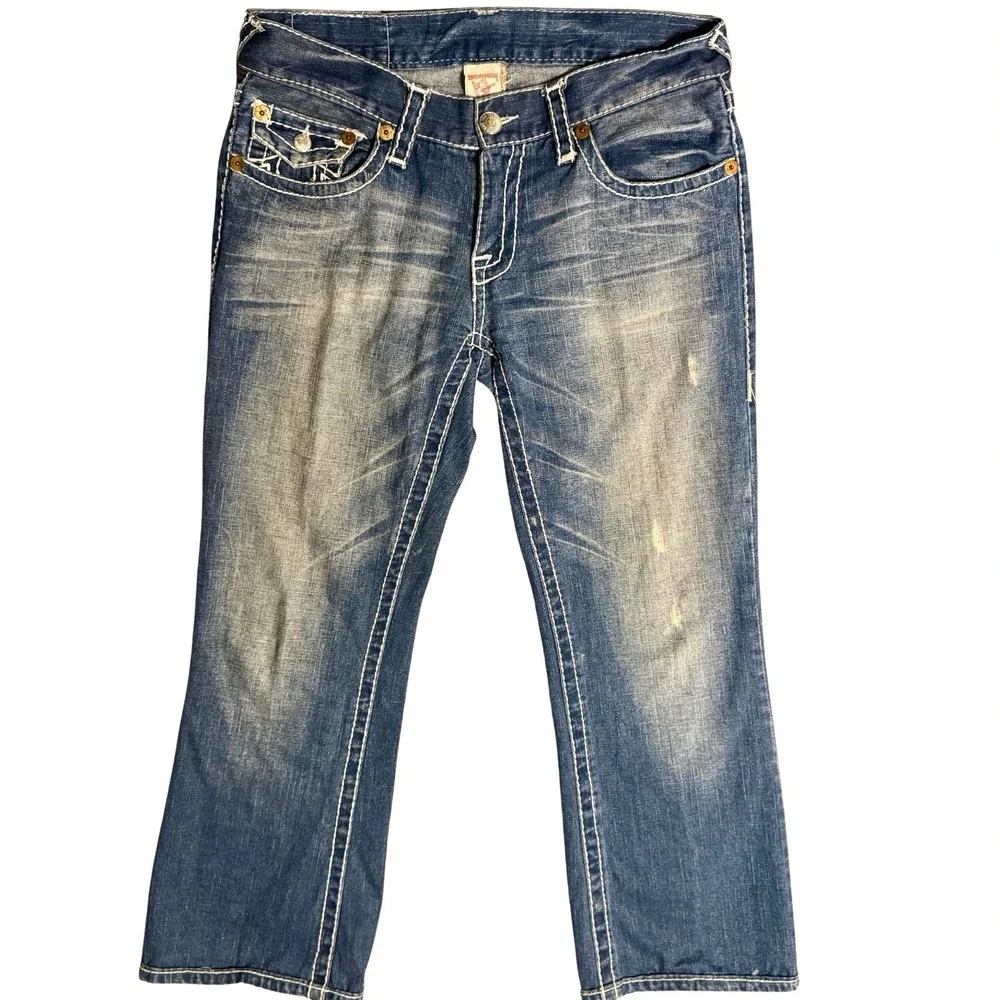 Vintage True Religion Billy Super T Jeans Mens 36x30 Made in USA Y2K